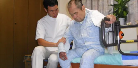 訪問マッサージの施術